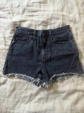 Madewell The Perfect Jean Short in Black